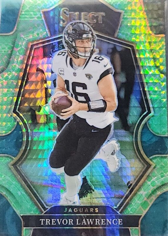 Trevor Lawrence 2022 Select #145 Premier Level Dragon Scale /89 SGC 10