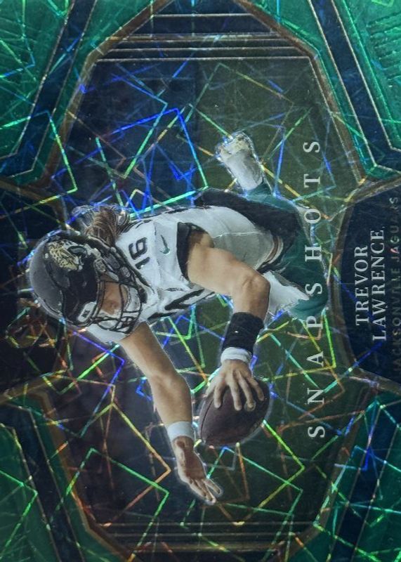 Trevor Lawrence 2022 Select #SS-18 Snapshots - Green /5 SGC 10