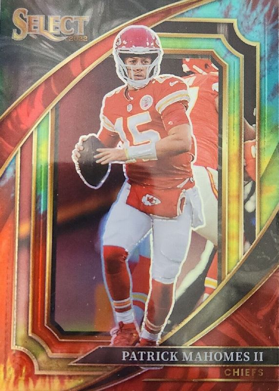 Patrick Mahomes II 2022 Select #369 Suite Level Tie-Dye /25 BGS 9