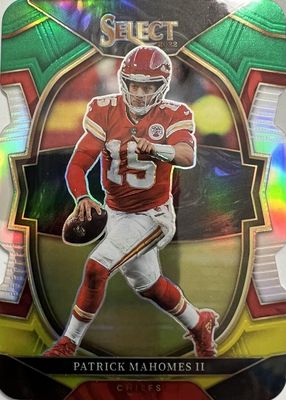 2022 Select #20 Concourse Black & Green Die-Cut