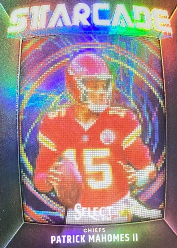 Patrick Mahomes II 2022 Select #STAR-3 Starcade SGC 9.5