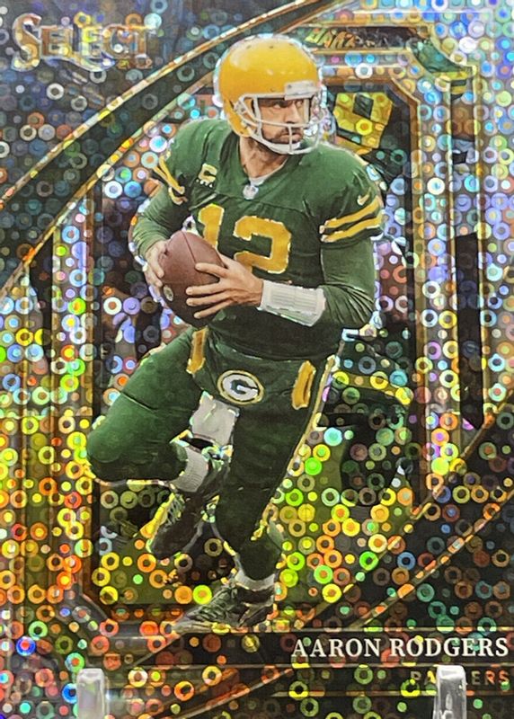 Aaron Rodgers 2022 Select #329 Suite Level Disco PSA 10