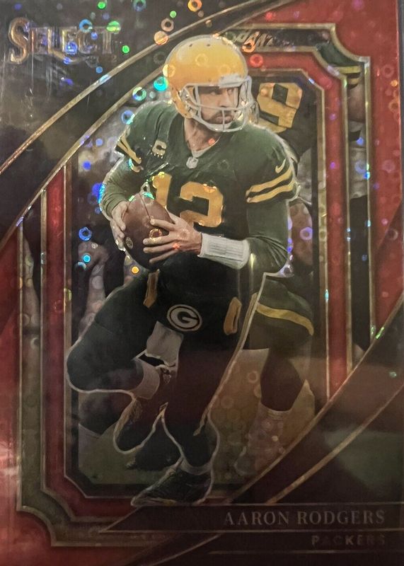 Aaron Rodgers 2022 Select #329 Suite Level Red /49 BGS 9.5