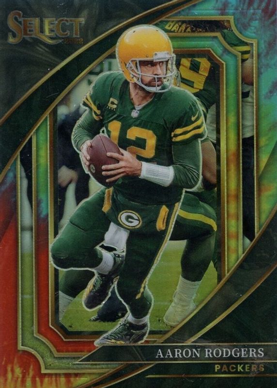 Aaron Rodgers 2022 Select #329 Suite Level Tie-Dye /25 SGC 10