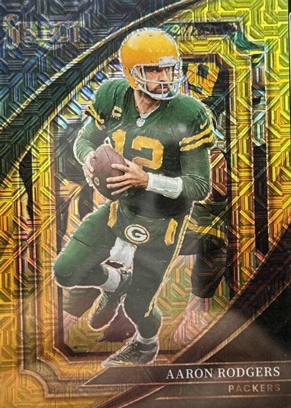 Aaron Rodgers 2022 Select #329 Suite Level Gold /10 BGS 9