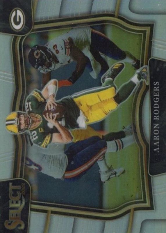 Aaron Rodgers 2022 Select #404 Field Level Silver SGC 9.5