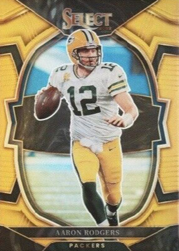 Aaron Rodgers 2022 Select #55 Concourse Gold /10 BGS 9.5