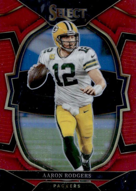 Aaron Rodgers 2022 Select #55 Concourse Red /99 PSA 10