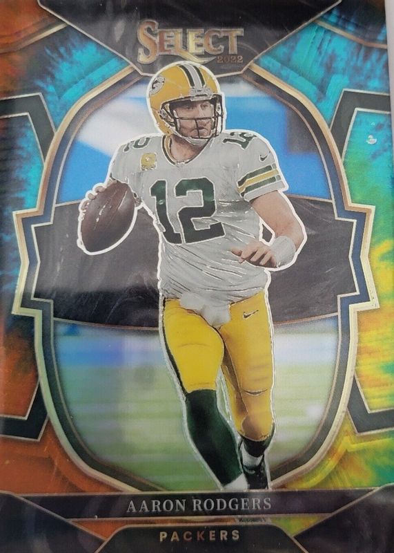 Aaron Rodgers 2022 Select #55 Concourse Tie-Dye /25 PSA 10