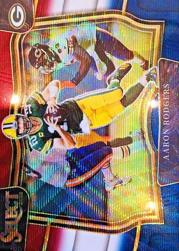 Aaron Rodgers 2022 Select #404 Field Level Tri-Color /75 SGC 10