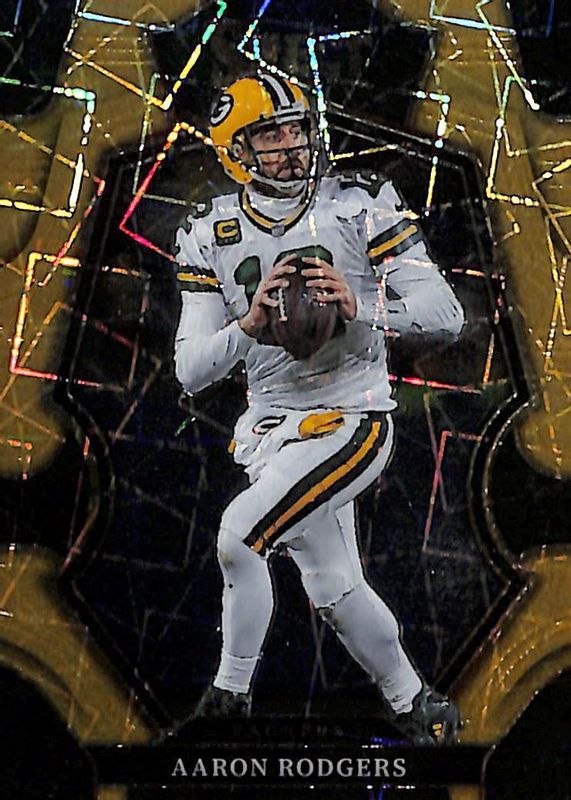 Aaron Rodgers 2022 Select #136 Premier Level Gold /10 SGC 10