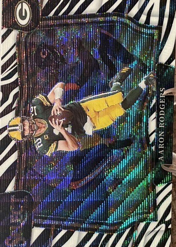 Aaron Rodgers 2022 Select #404 Field Level Zebra /(SSP) PSA 10