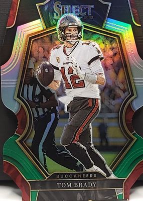 2022 Select #192 Premier Level Black & Green Die-Cut