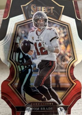 2022 Select #192 Premier Level Black & Red Die-Cut