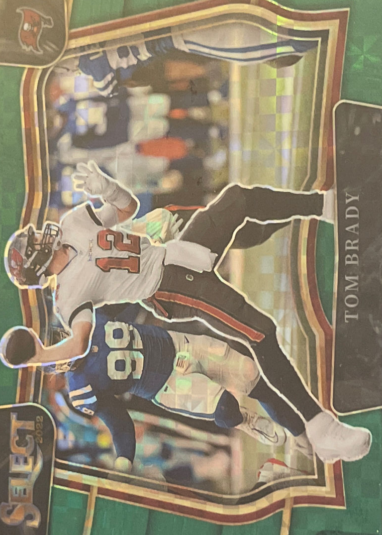 Tom Brady 2022 Select #464 Field Level Green /5 Price Guide
