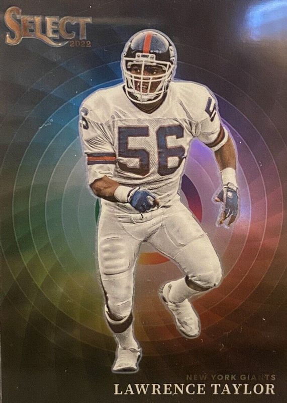 Lawrence Taylor 2022 Select #CW-15 Color Wheel RAW