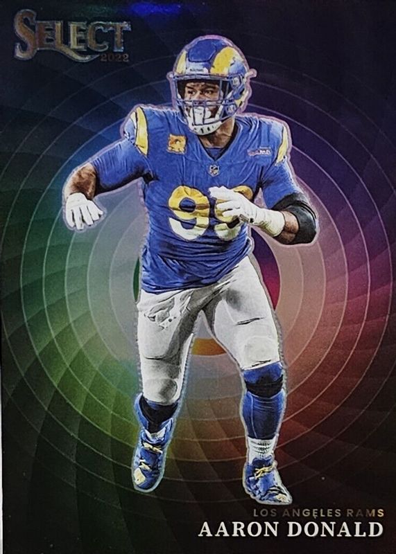 Aaron Donald 2022 Select #CW-13 Color Wheel RAW