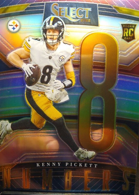 Kenny Pickett 2022 Select #SN-21 Select Numbers - Silver Rookie PSA 10