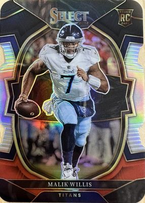 2022 Select #38 Concourse Black & Red Die-Cut