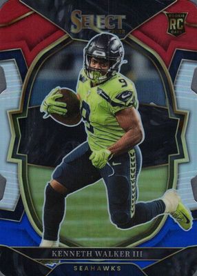 2022 Select #2 Concourse Red & Blue Die-Cut