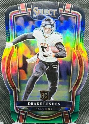 2022 Select #297 Club Level Black & Green Die-Cut