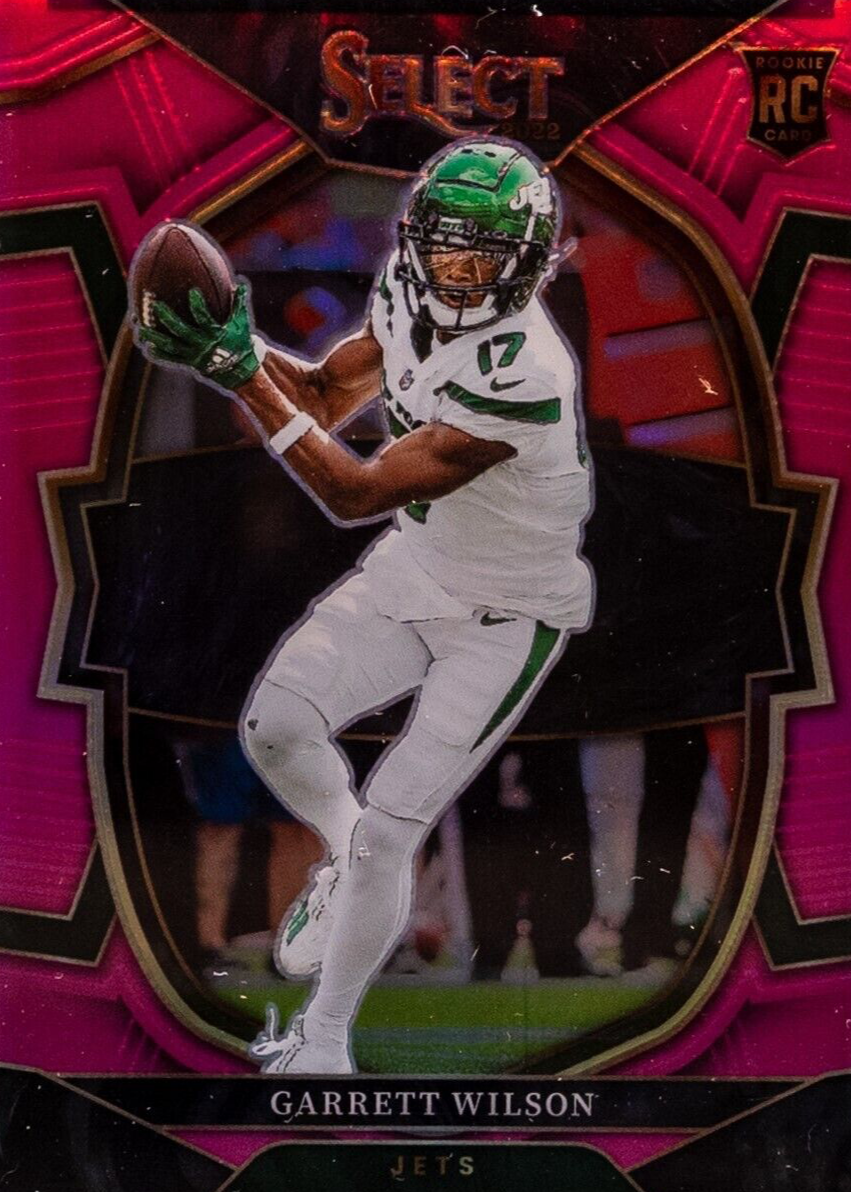 Garrett Wilson 2022 Select #88 Concourse Pink /10 Price Guide