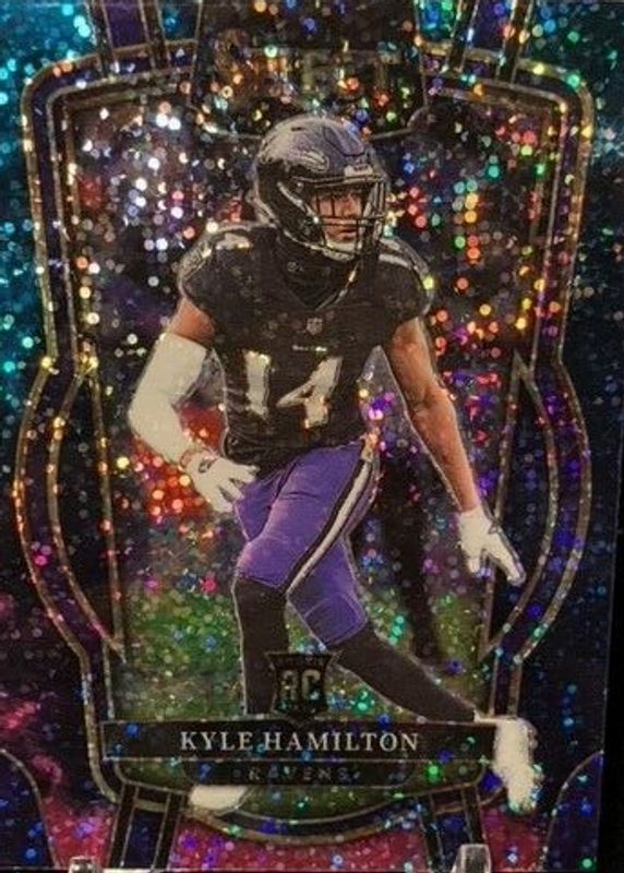 Kyle Hamilton 2022 Select #294 Club Level Cosmic /(SSP) Rookie RAW