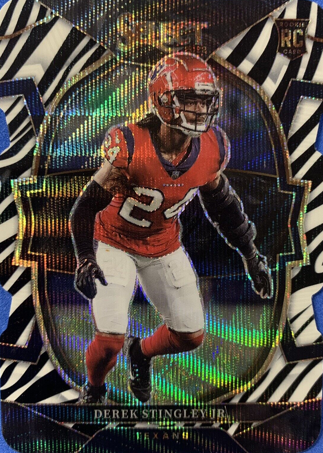 Derek Stingley Jr. 2022 Select #48 Concourse Zebra /(SSP) Price