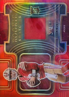 2022 Select #RSW-17 Rookie Swatches - Red