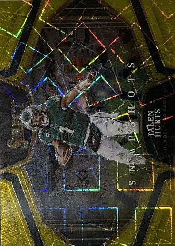 Jalen Hurts 2022 Select #SS-16 Snapshots - Gold /10 SGC 10