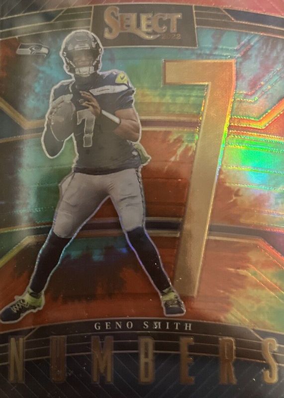 2022 Select #SN-4 Select Numbers - Tie-Dye /25