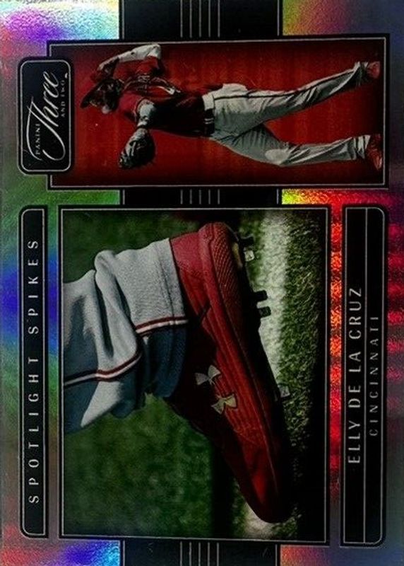 Elly De La Cruz 2023 Three and Two #SS6 Spotlight Spikes /(SSP) BGS 10 PRISTINE