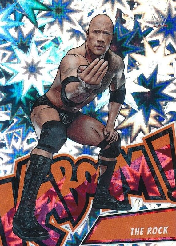 The Rock 2023 Revolution WWE #6 Kaboom! /(SSP) SGC 8