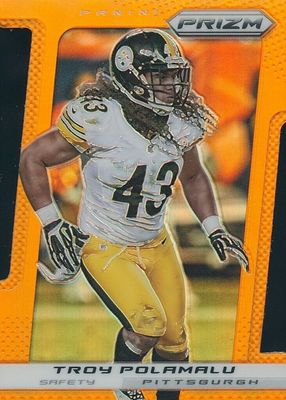 2013 Prizm #25 Orange Die-Cut /50