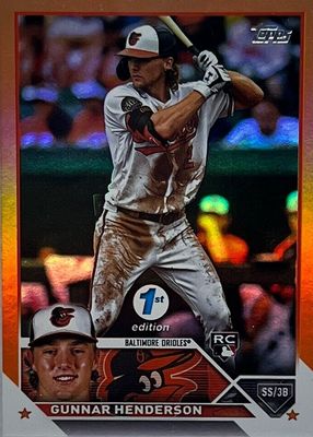 2023 Topps 1st Edition #206 Orange Foil /75
