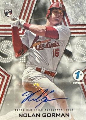 2023 Topps 1st Edition #BSA-NG Baseball Stars Autographs (/50)