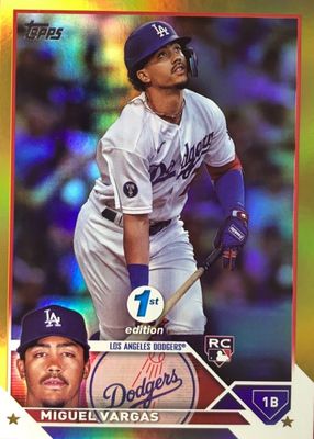 2023 Topps 1st Edition #163 Gold Foil