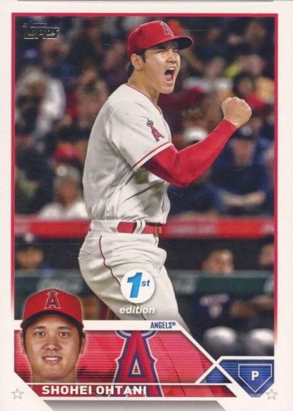 Shohei Ohtani 2023 Topps 1st Edition #17 Base SGC 9.5