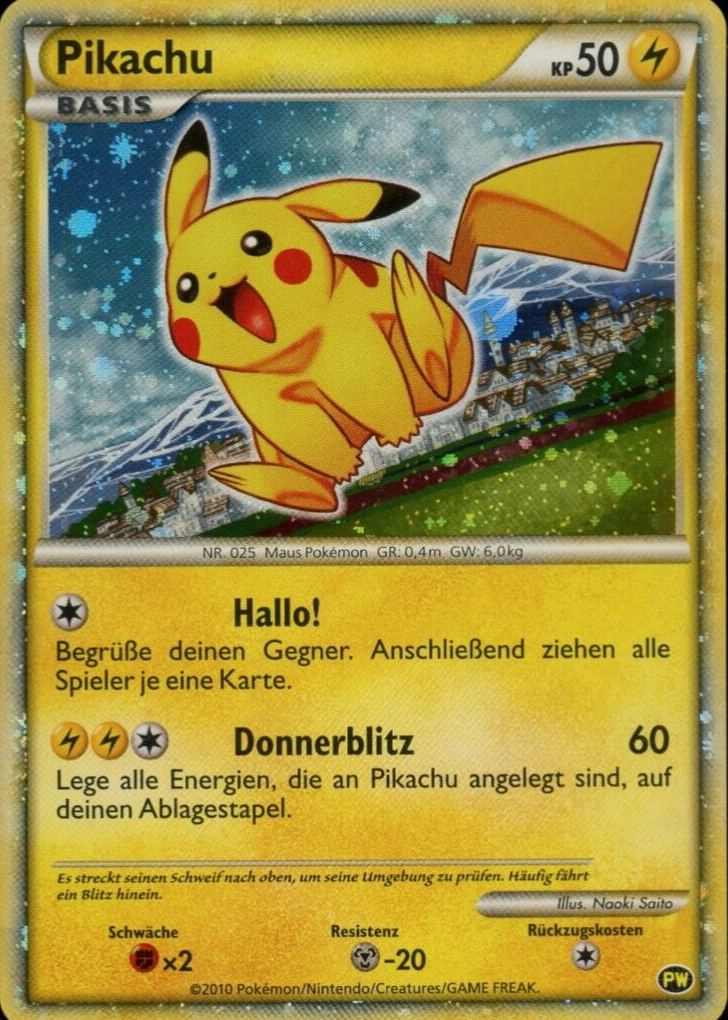 PSA10＊ピカチュウワールド ドイツ プロモ German PSA10＊ピカチュウワールド ドイツ プロモ German - メルカリ