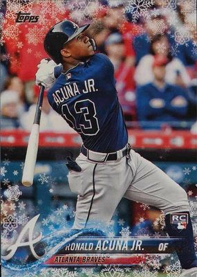 Ronald Acuna Jr. 2024 Topps Silver Pack #T89C-28 1989 Chrome Promo