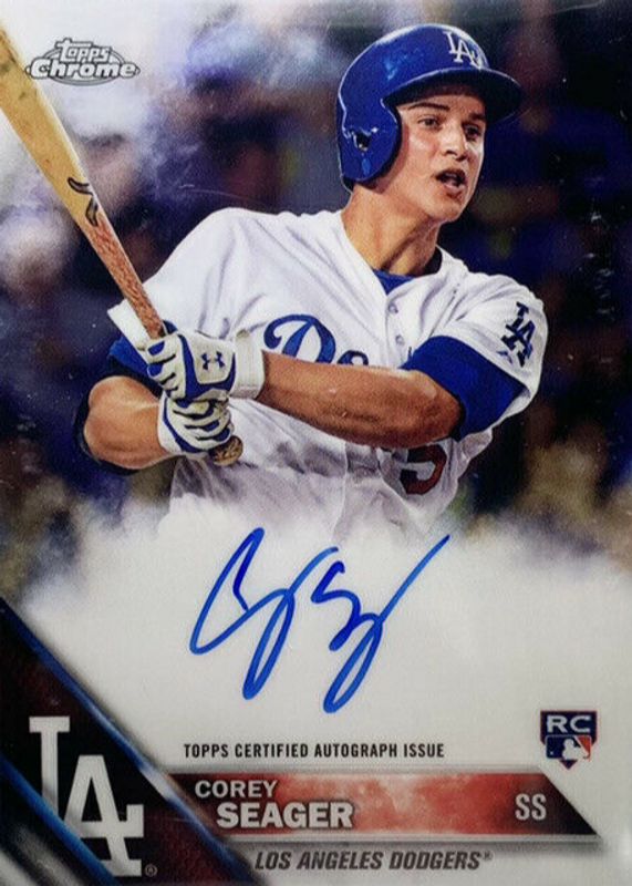 2016 Topps Chrome #RA-CS Rookie Auto