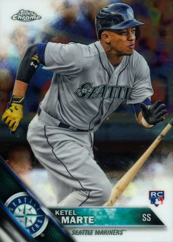 Ketel Marte 2016 Topps Chrome Base Rookie PSA 10