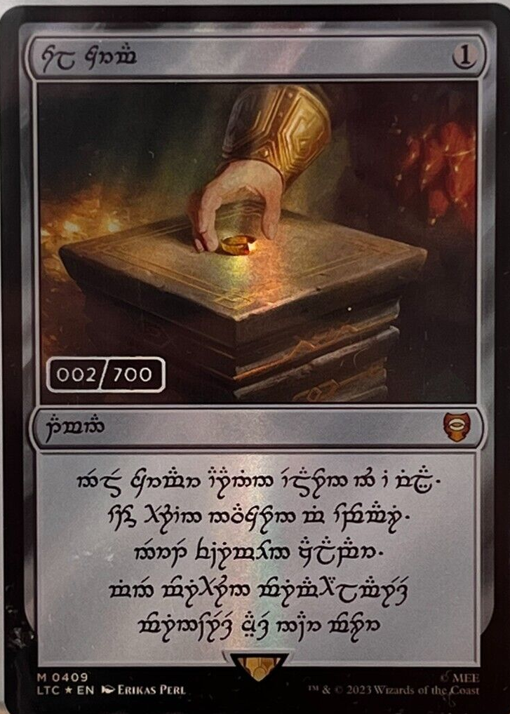 Sol Ring 2023 The Lord of the Rings: Tales of Middle-Earth Commander #0410  Dwarven Serialized /700 Price Guide - Sports Card Investor