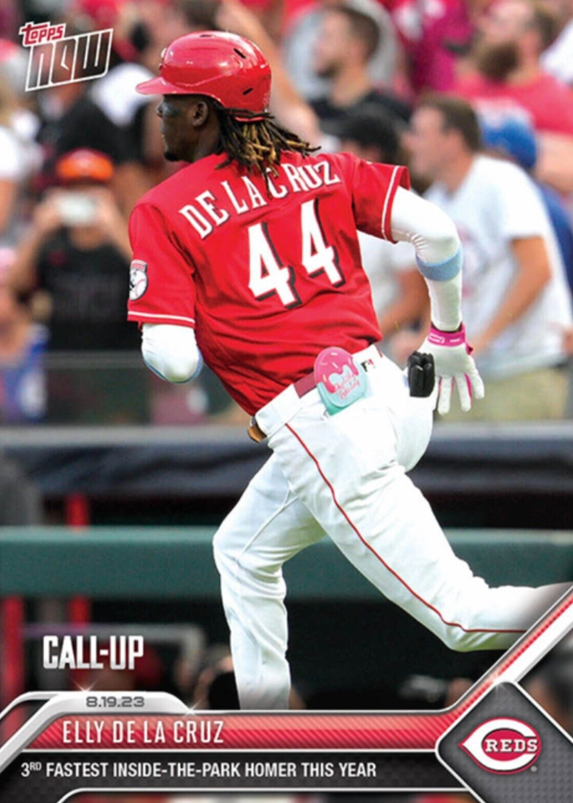 topps japan edition elly de la cruz75枚限定 2024 Topps Japan Edition Elly De La Cruz /75 Green RC Rookie