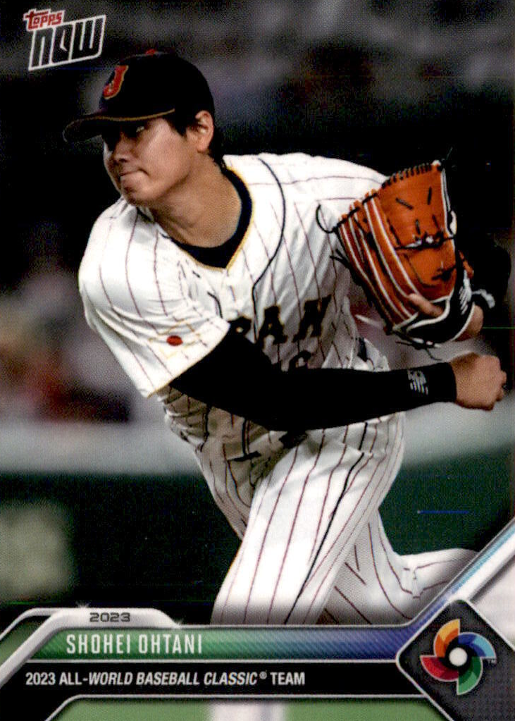 人気ブランドを 2023 TOPPS NOW WBC SHOHEI OHTANI PSA10 スポーツ選手 ...