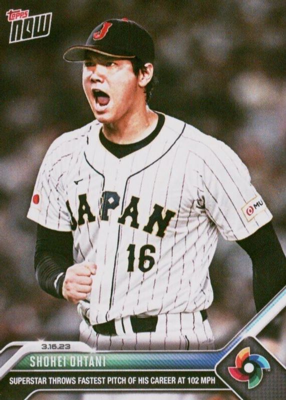 Shohei Ohtani 2023 Topps Now #WBC-53 World Baseball Classic (Print 