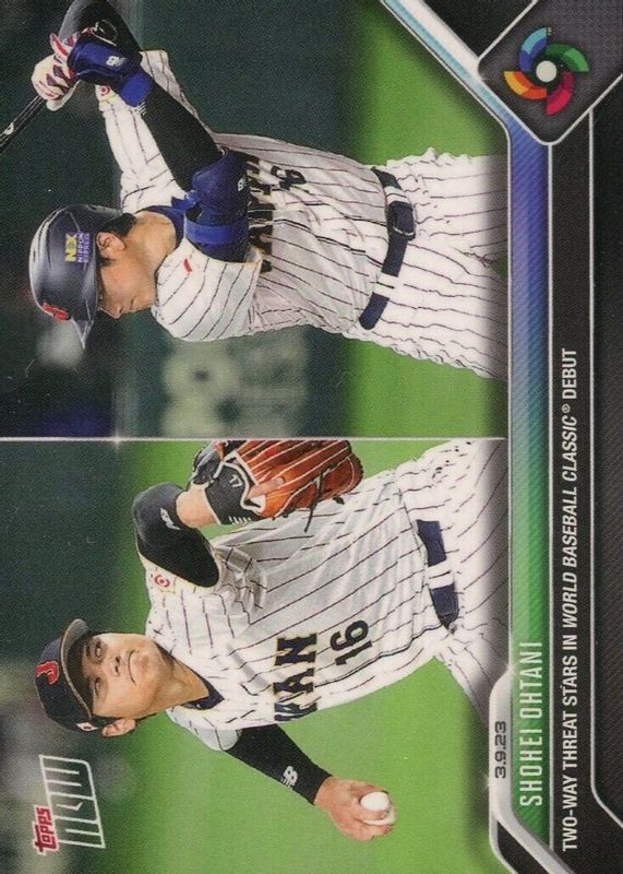 Shohei Ohtani 2023 Topps Now #WBC-8 World Baseball Classic (Print Run: 9,858) RAW