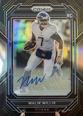 2022 Chronicles #PB-7 Prizm Black Signatures