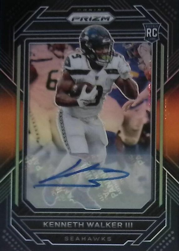 2022 Chronicles #PB-19 Prizm Black Signatures - Orange (/75)