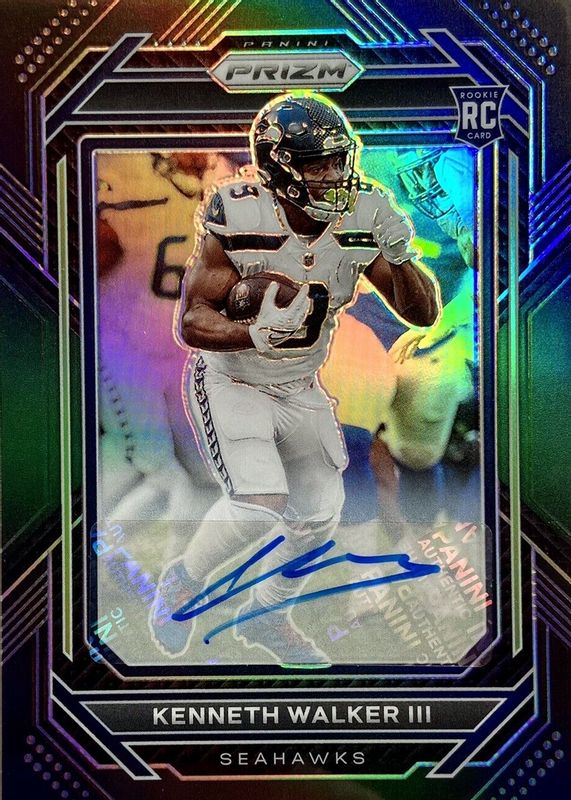 2022 Chronicles #PB-19 Prizm Black Signatures - Green (/49)